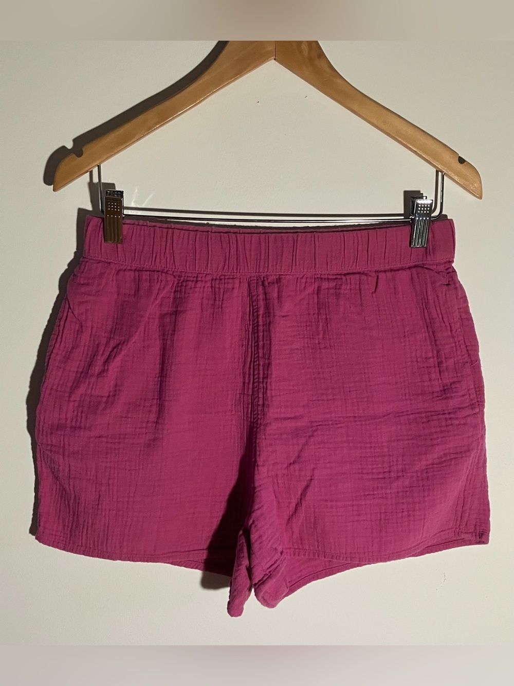 Universal Thread Women's Pink High-Rise Casual Cotton Shorts Size S